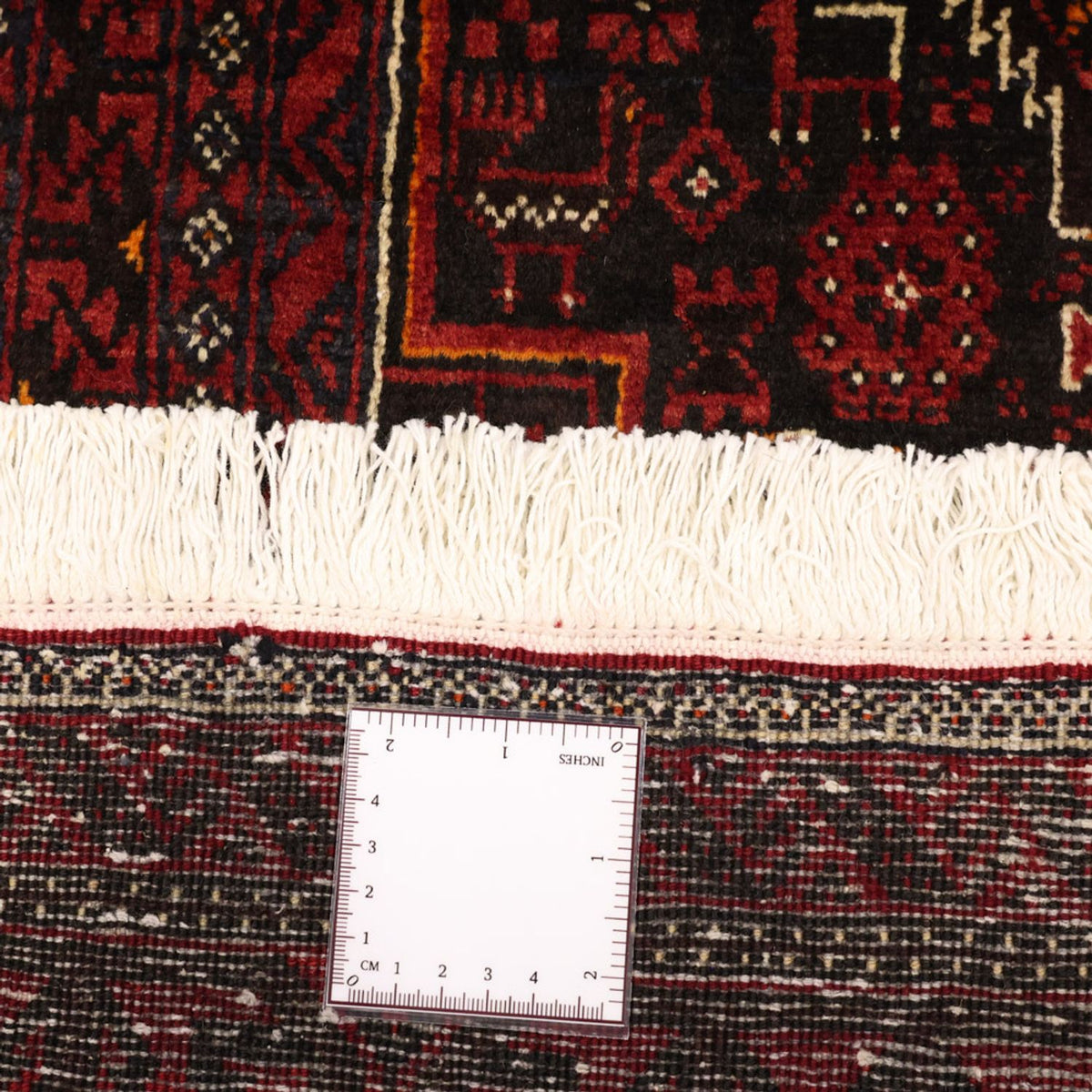 Tapis de couloir Tapis Belutsch - 201 x 97 cm - rouge foncé