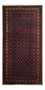 Tapis de couloir Tapis Belutsch - 207 x 106 cm - rouge foncé
