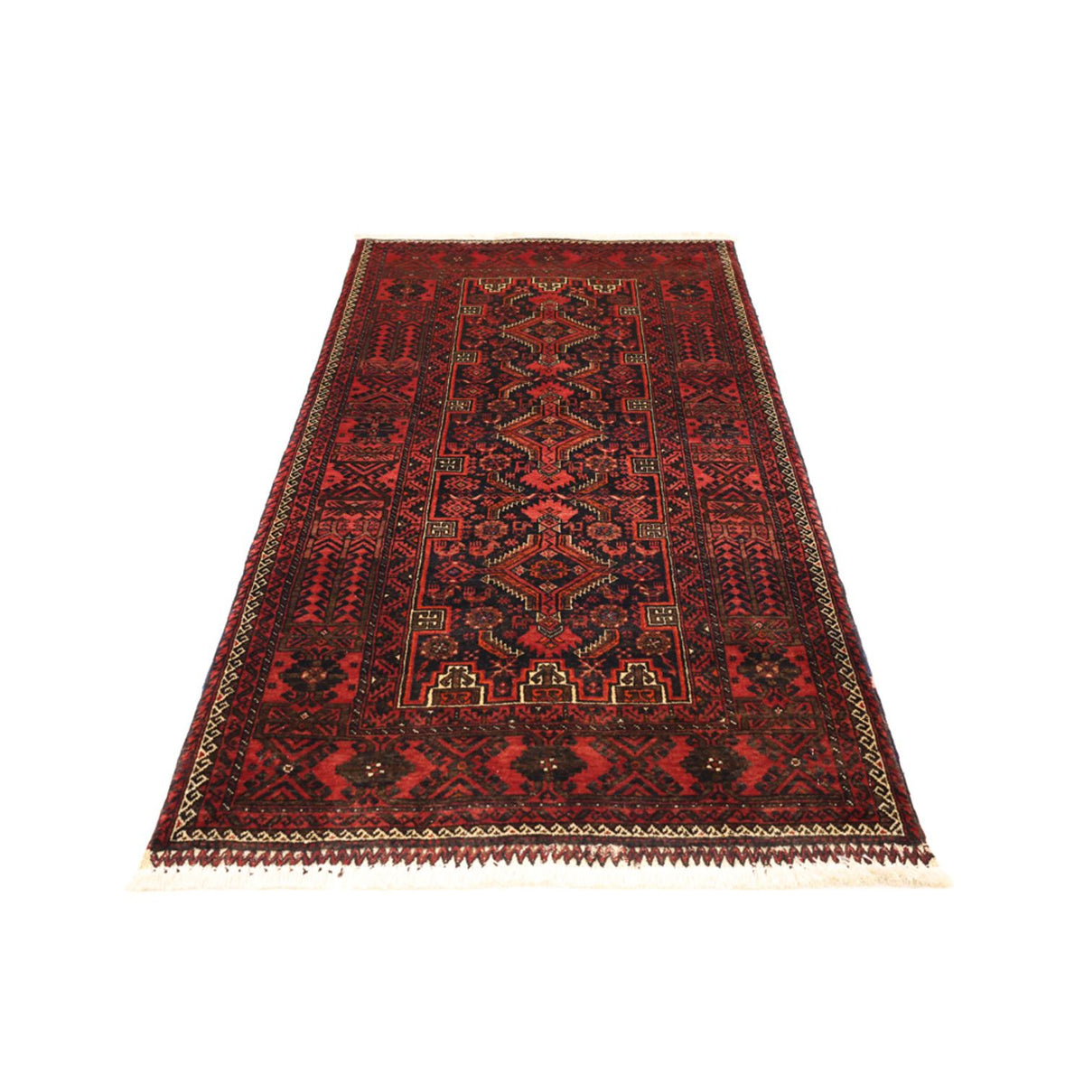 Tapis de couloir Tapis Belutsch - 190 x 99 cm - rouge foncé