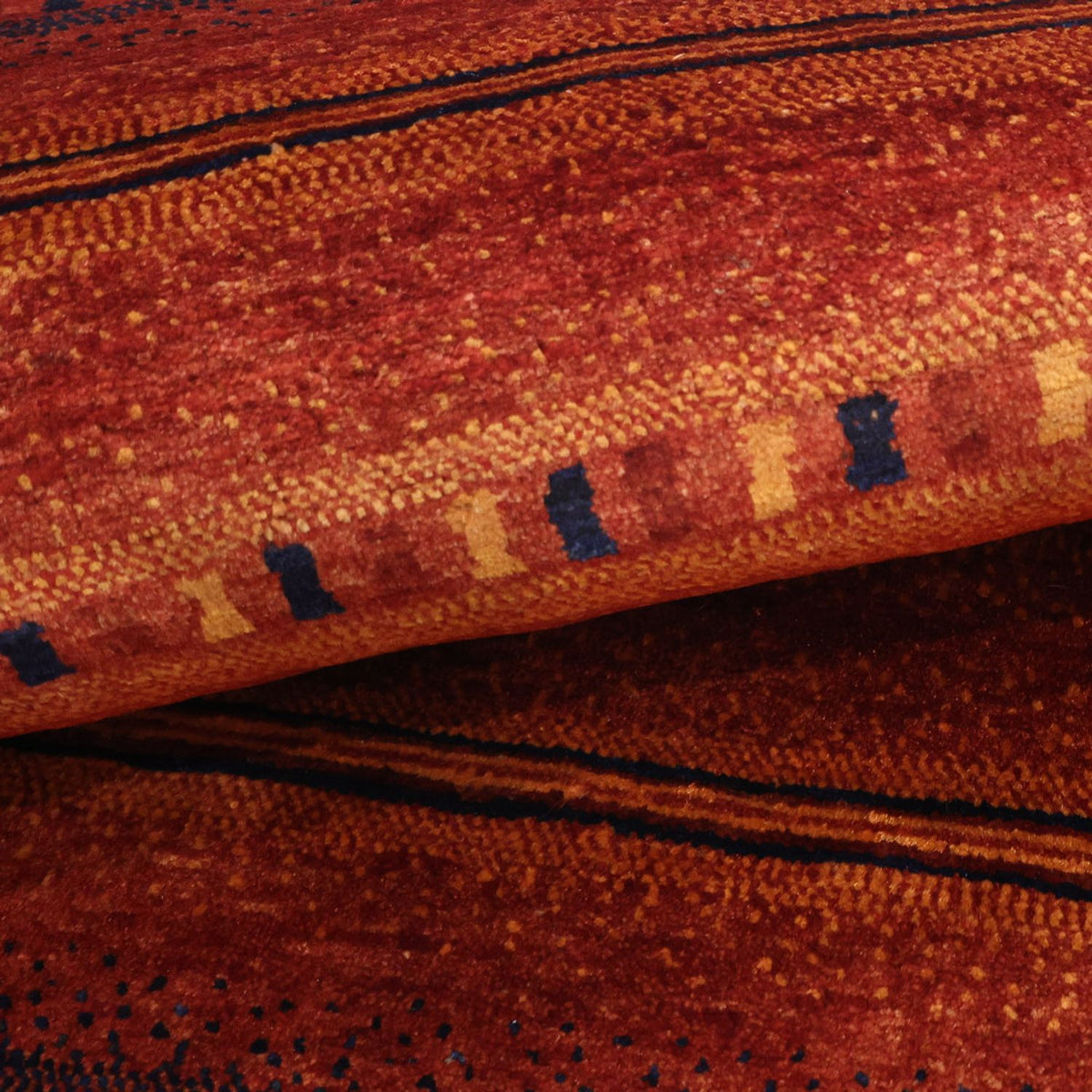 Tapis Gabbeh - Persan Kashkuli - 96 x 82 cm - multicolore