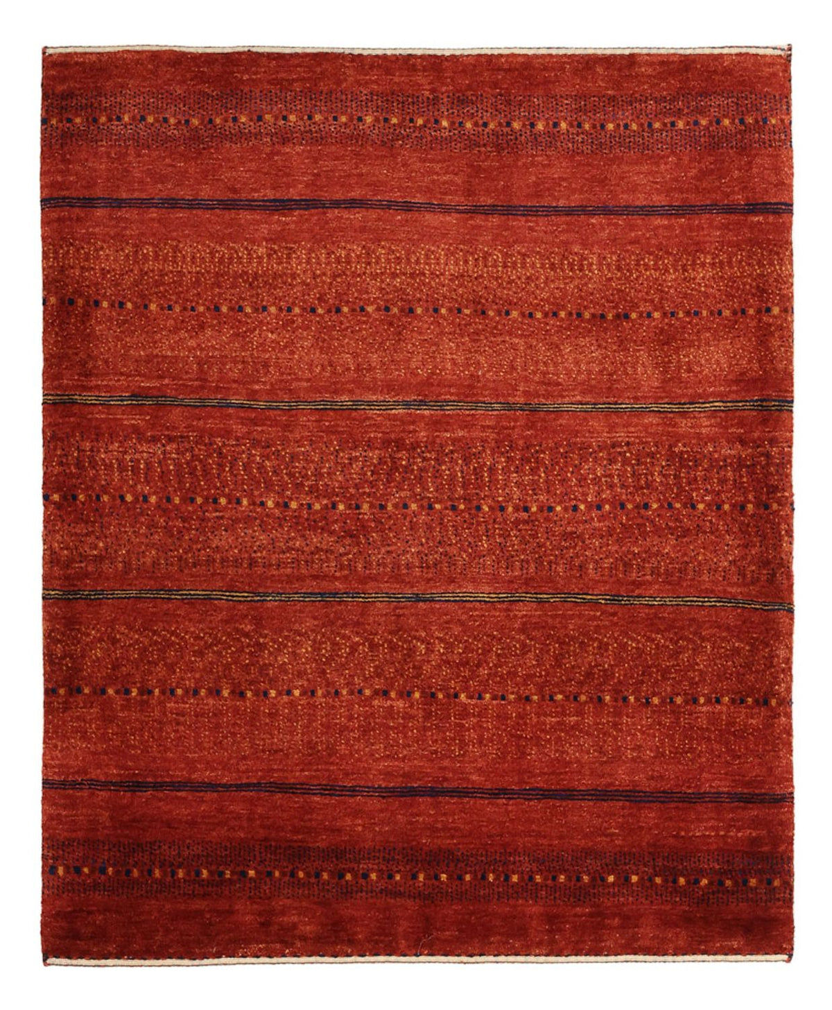 Tapis Gabbeh - Persan Kashkuli - 113 x 94 cm - multicolore