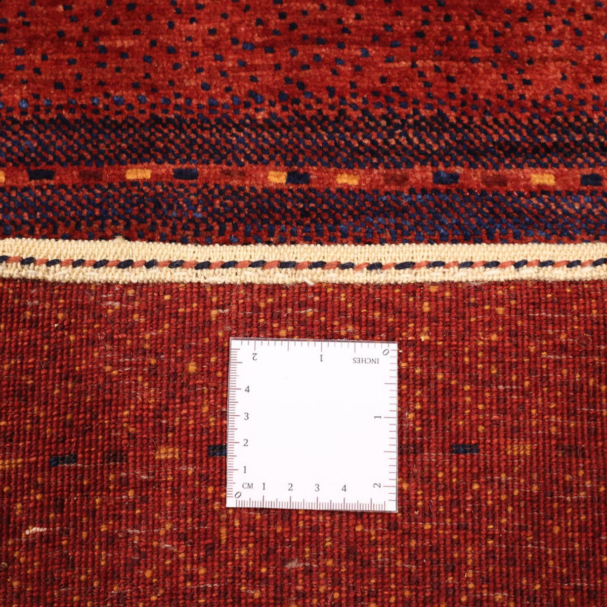 Tapis Gabbeh - Persan Kashkuli carré - 116 x 102 cm - multicolore