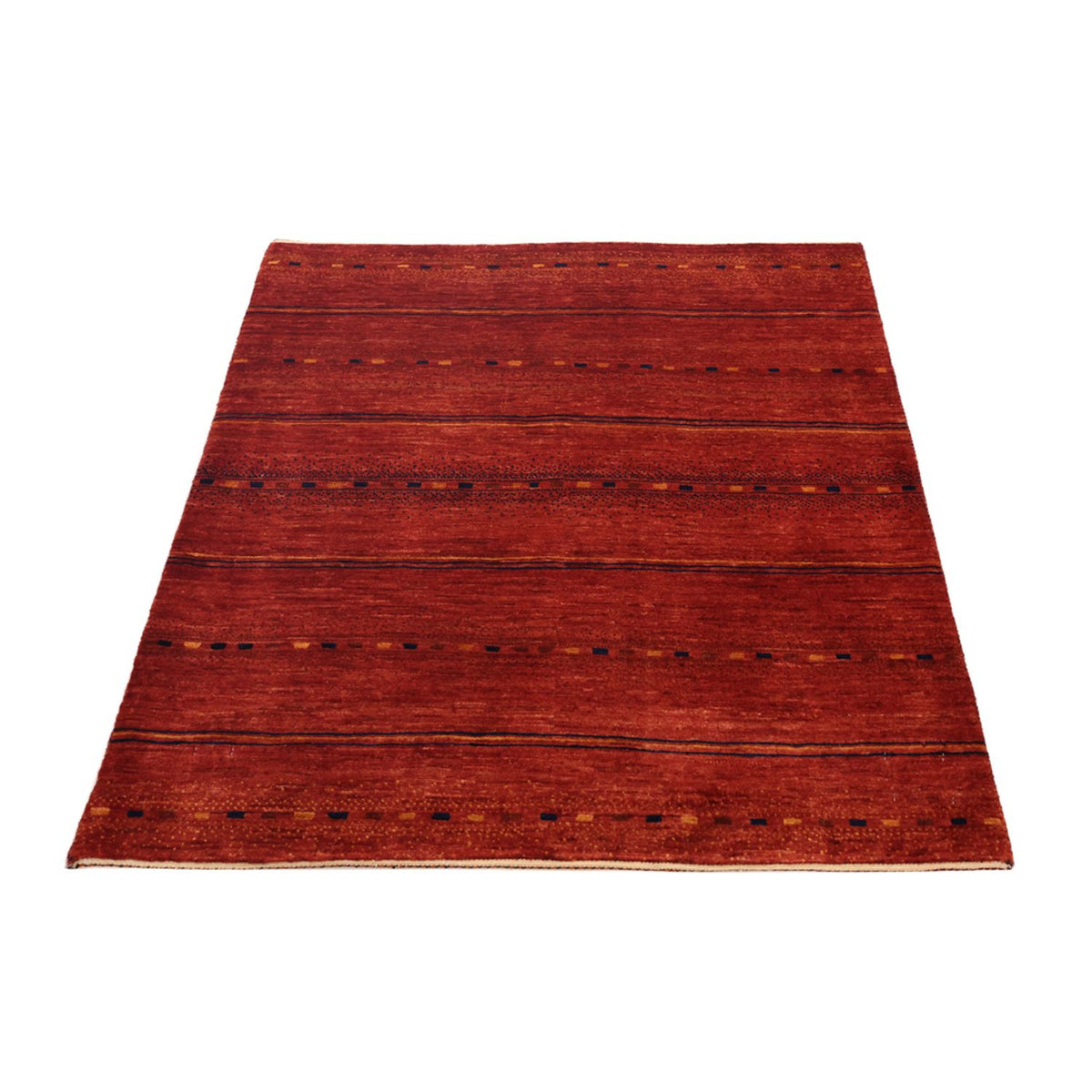 Tapis Gabbeh - Persan Kashkuli carré - 112 x 102 cm - multicolore