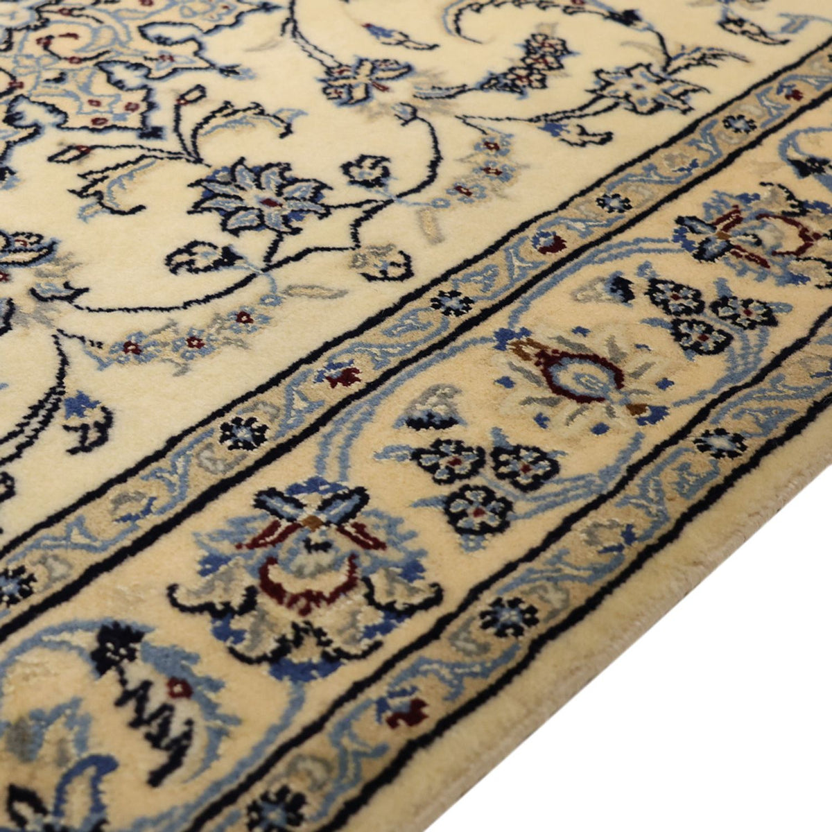 Tapis persan - Nain - Royal - Royal - 161 x 108 cm - beige
