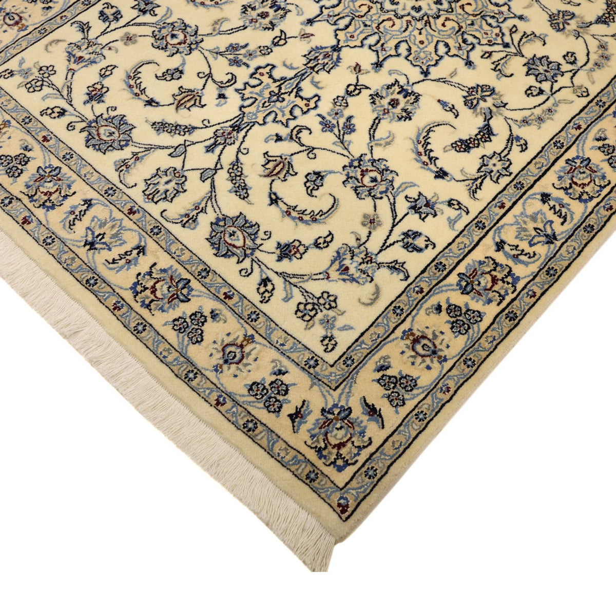 Tapis persan - Nain - Royal - Royal - 161 x 108 cm - beige