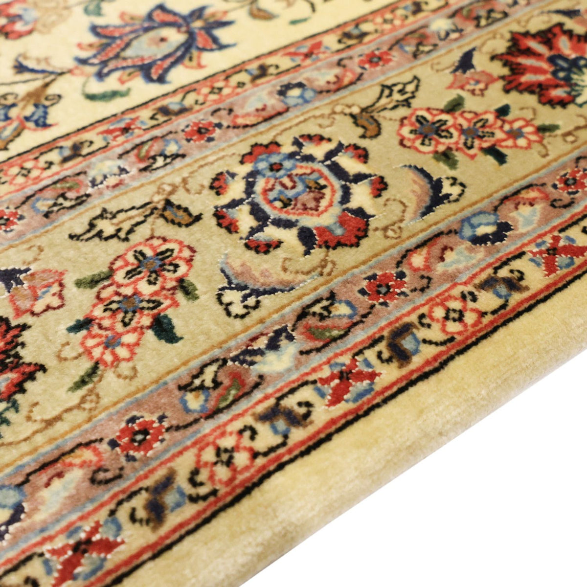 Tapis persan - Isfahan - Premium - 153 x 100 cm - beige