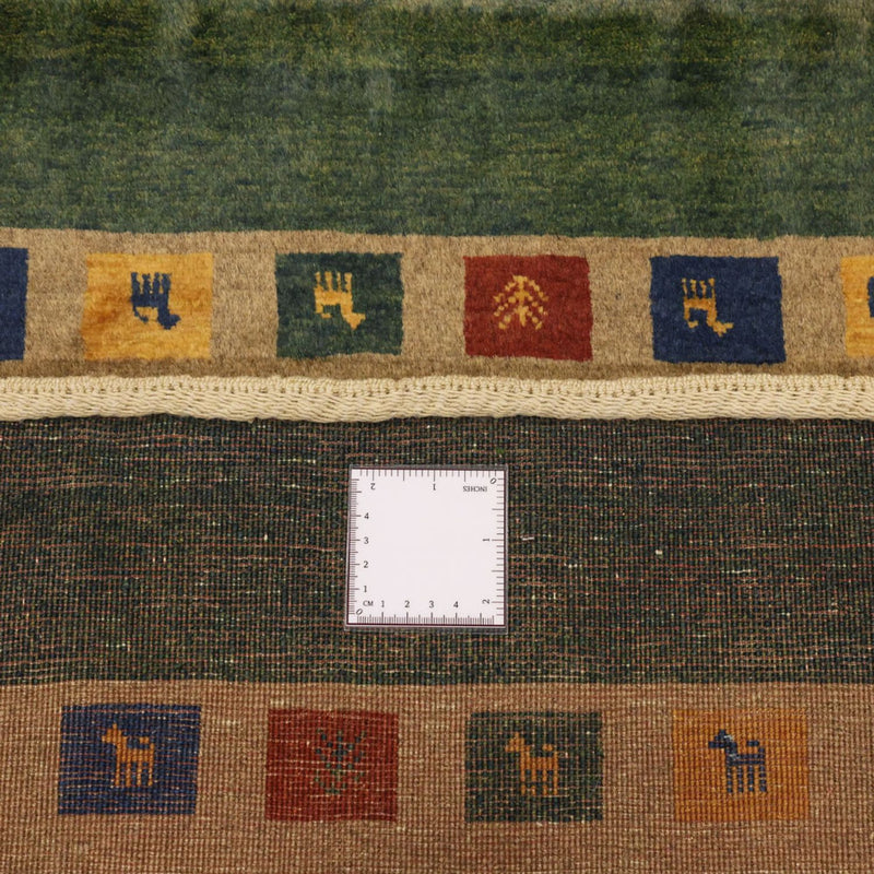 Tapis Gabbeh - Loribaft Persan - 128 x 86 cm - multicolore