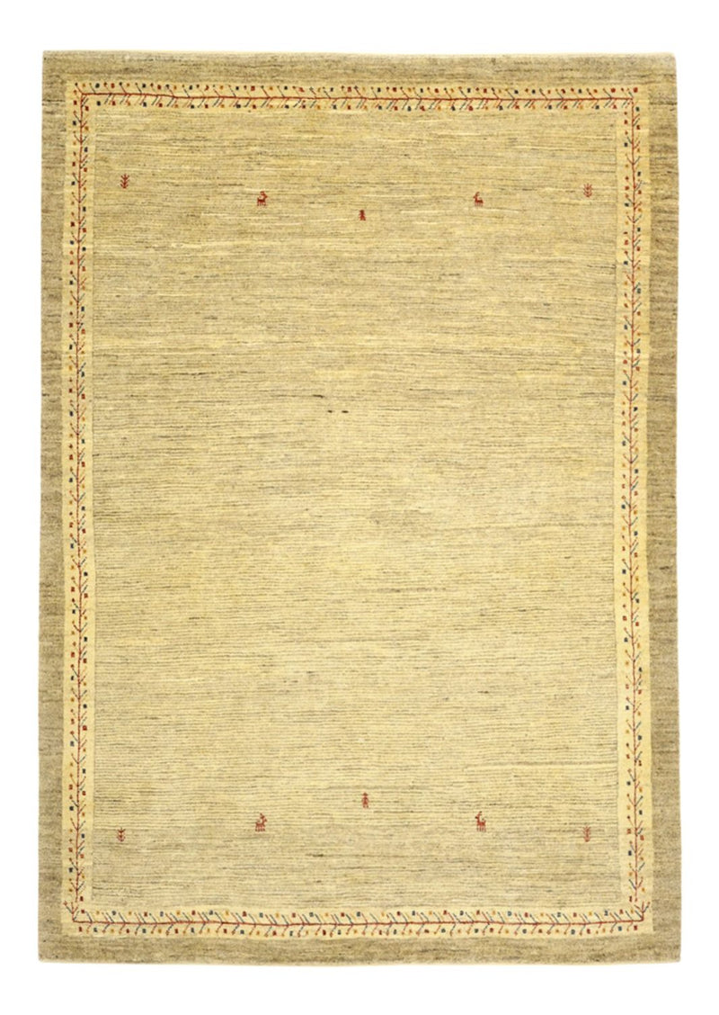 Tapis Gabbeh - Persan Kashkuli - 158 x 112 cm - beige