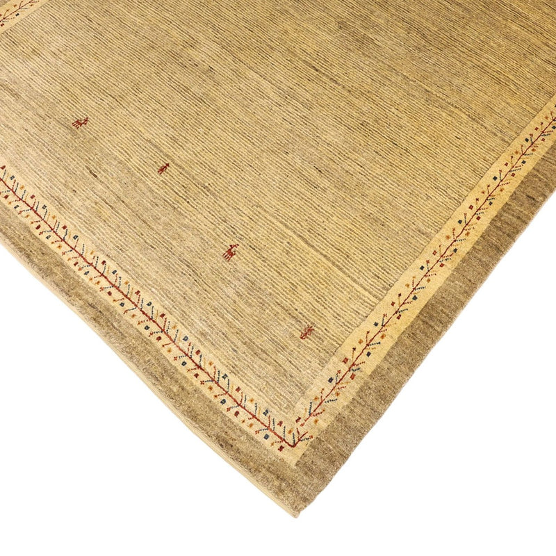 Tapis Gabbeh - Persan Kashkuli - 158 x 112 cm - beige