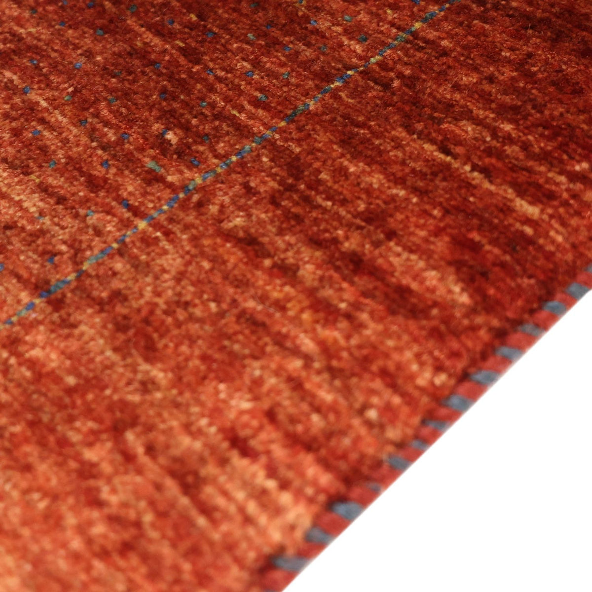 Tapis Gabbeh - Persan Kashkuli - 122 x 79 cm - rouge foncé