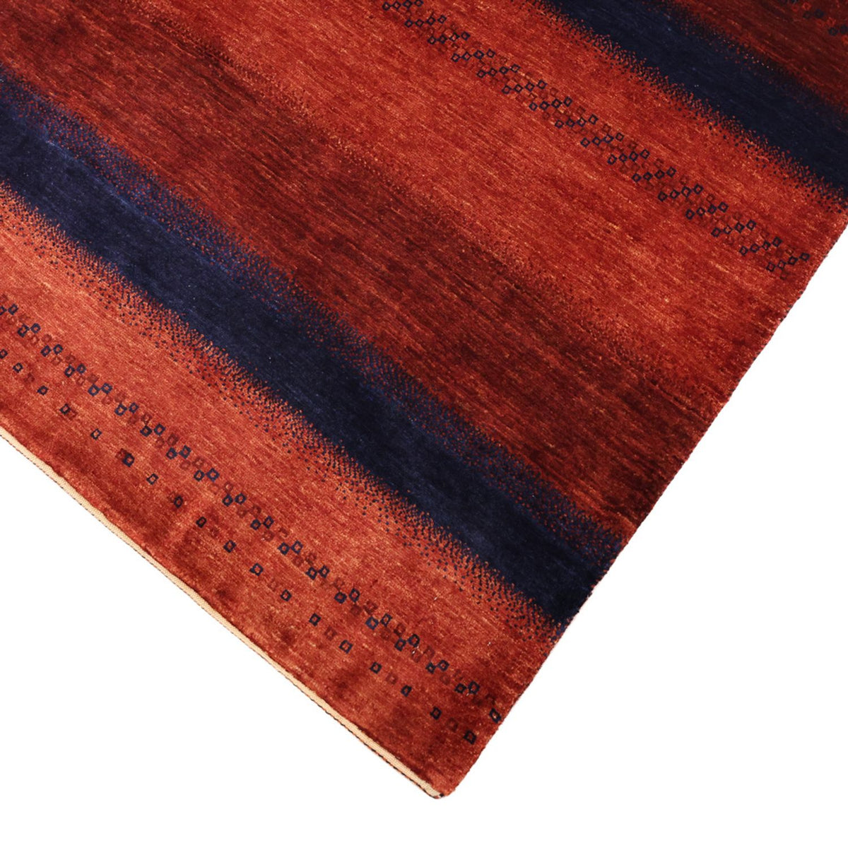 Tapis Gabbeh - Persan Kashkuli - 116 x 99 cm - multicolore