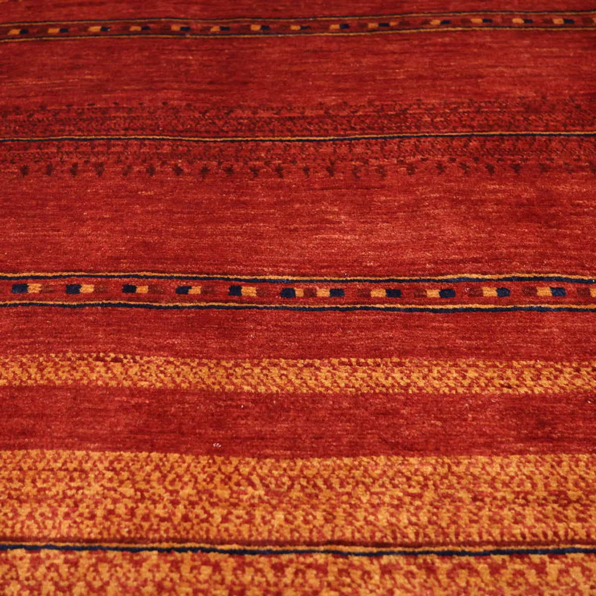 Tapis Gabbeh - Persan Kashkuli - 122 x 98 cm - multicolore
