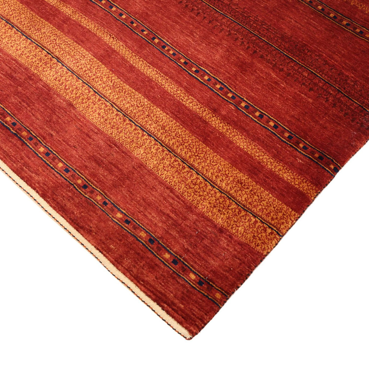Tapis Gabbeh - Persan Kashkuli - 122 x 98 cm - multicolore