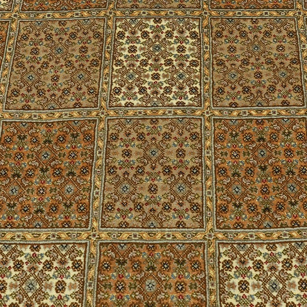 Tapis persan - Tabriz - Royal - 208 x 149 cm - beige foncé