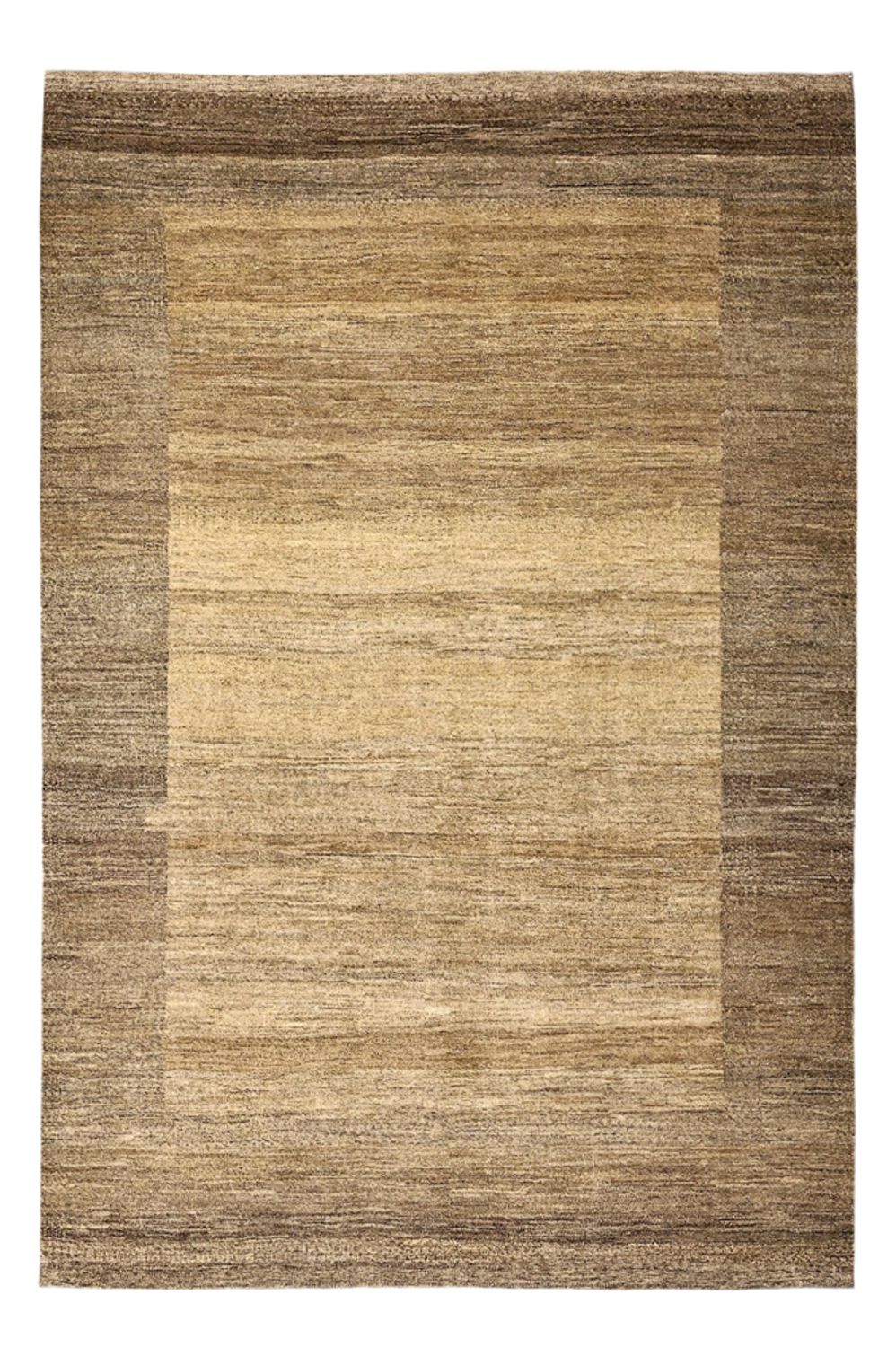 Tapis Gabbeh - Loribaft Persan - 230 x 163 cm - beige foncé