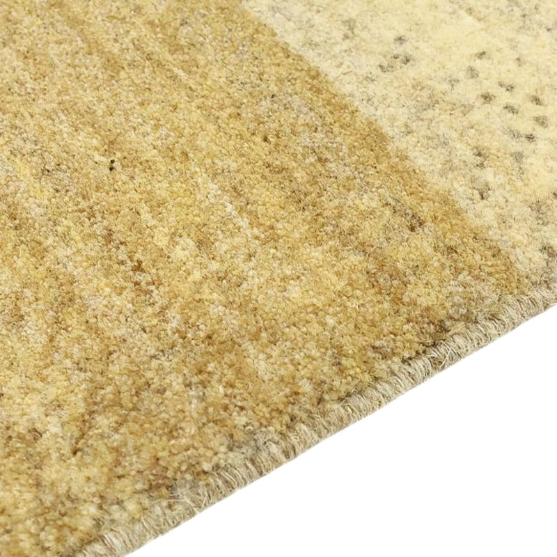 Tapis Gabbeh - Loribaft Persan - 229 x 174 cm - beige foncé