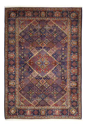 Tapis persan - Keshan - 211 x 143 cm - bleu foncé