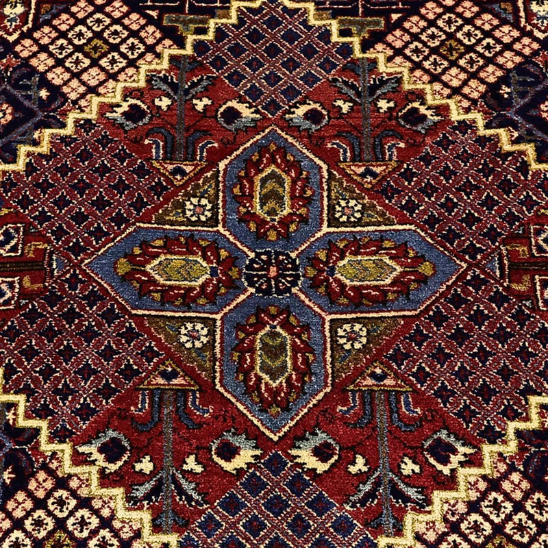 Tapis persan - Keshan - 211 x 143 cm - bleu foncé