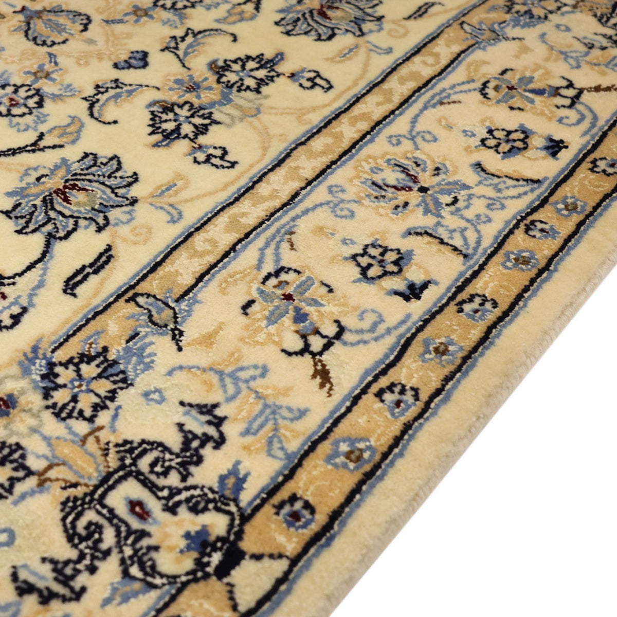 Tapis persan - Nain - Royal - 156 x 107 cm - sable