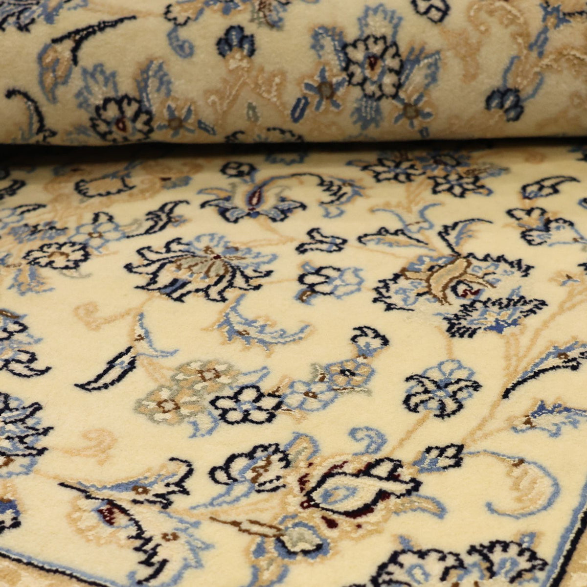 Tapis persan - Nain - Royal - 156 x 107 cm - sable