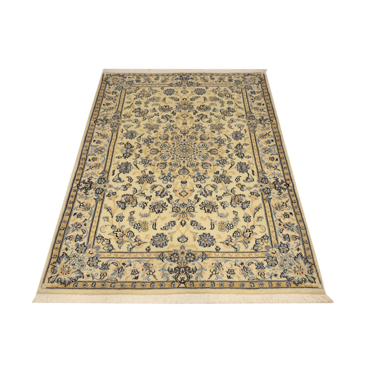 Tapis persan - Nain - Royal - 156 x 107 cm - sable