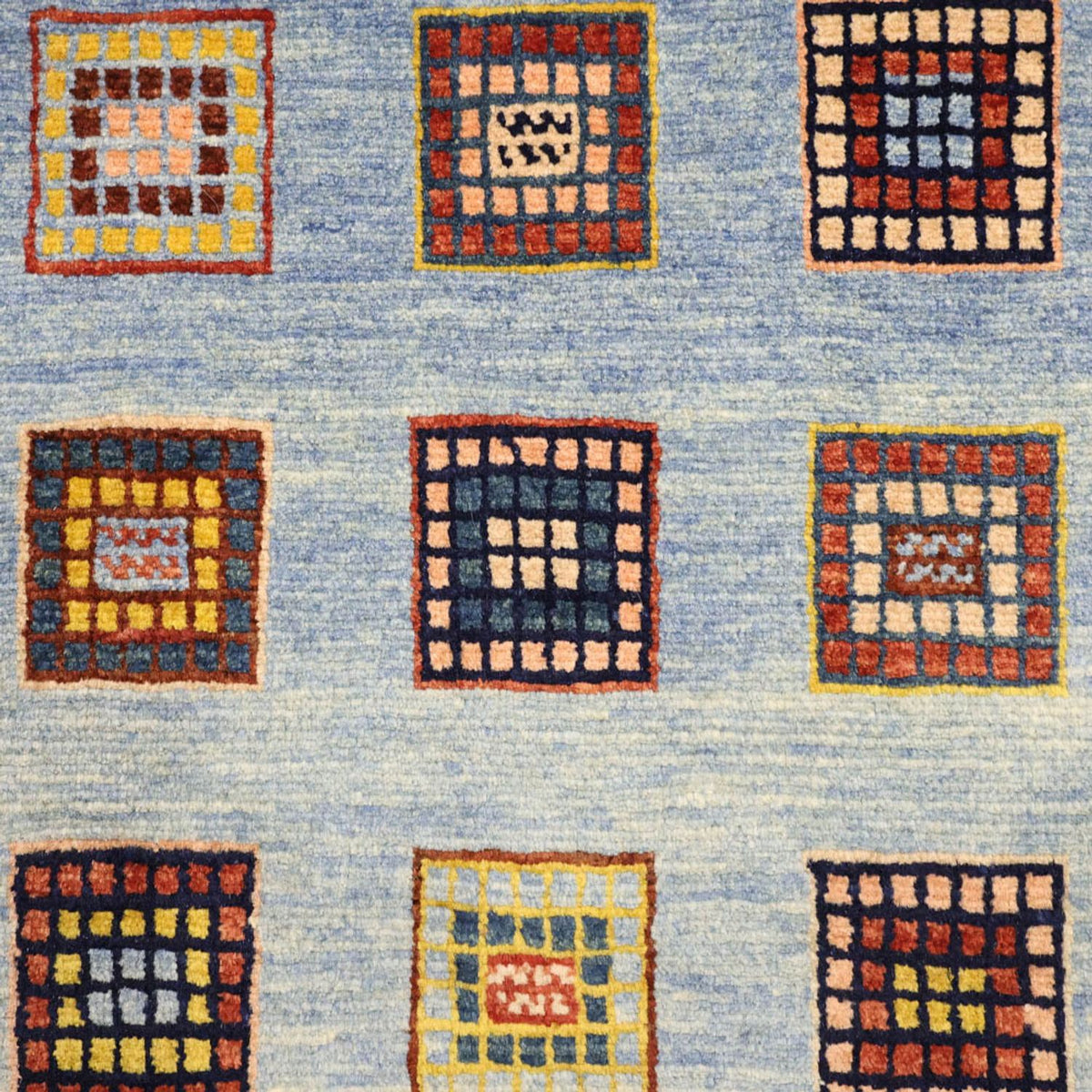 Tapis Gabbeh - Loribaft Persan - 159 x 103 cm - multicolore