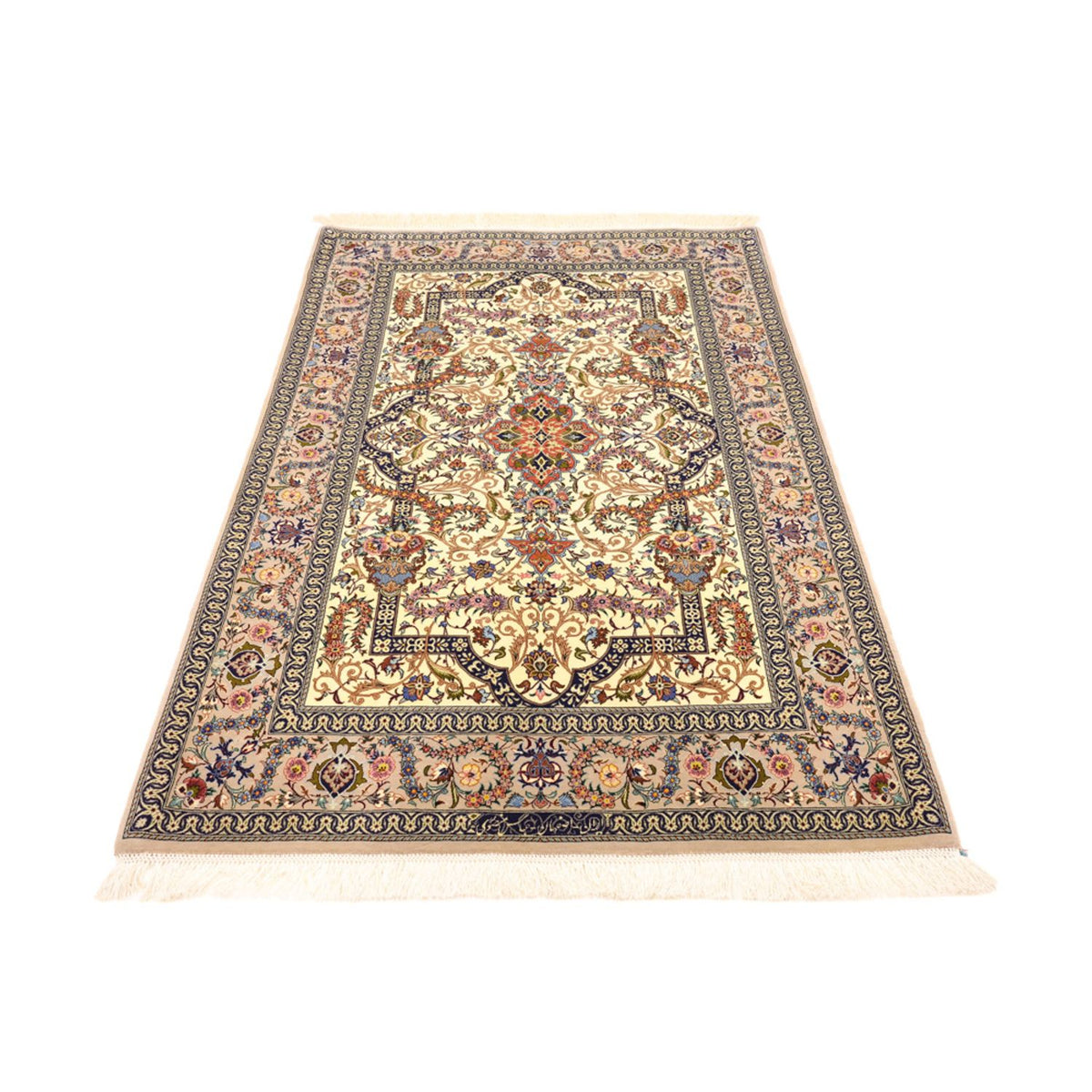 Tapis persan - Isfahan - Premium - 171 x 111 cm - beige foncé