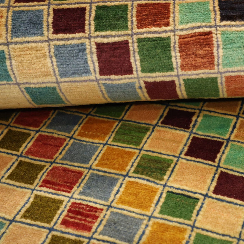 Tapis Gabbeh - Loribaft Persan - 117 x 79 cm - multicolore