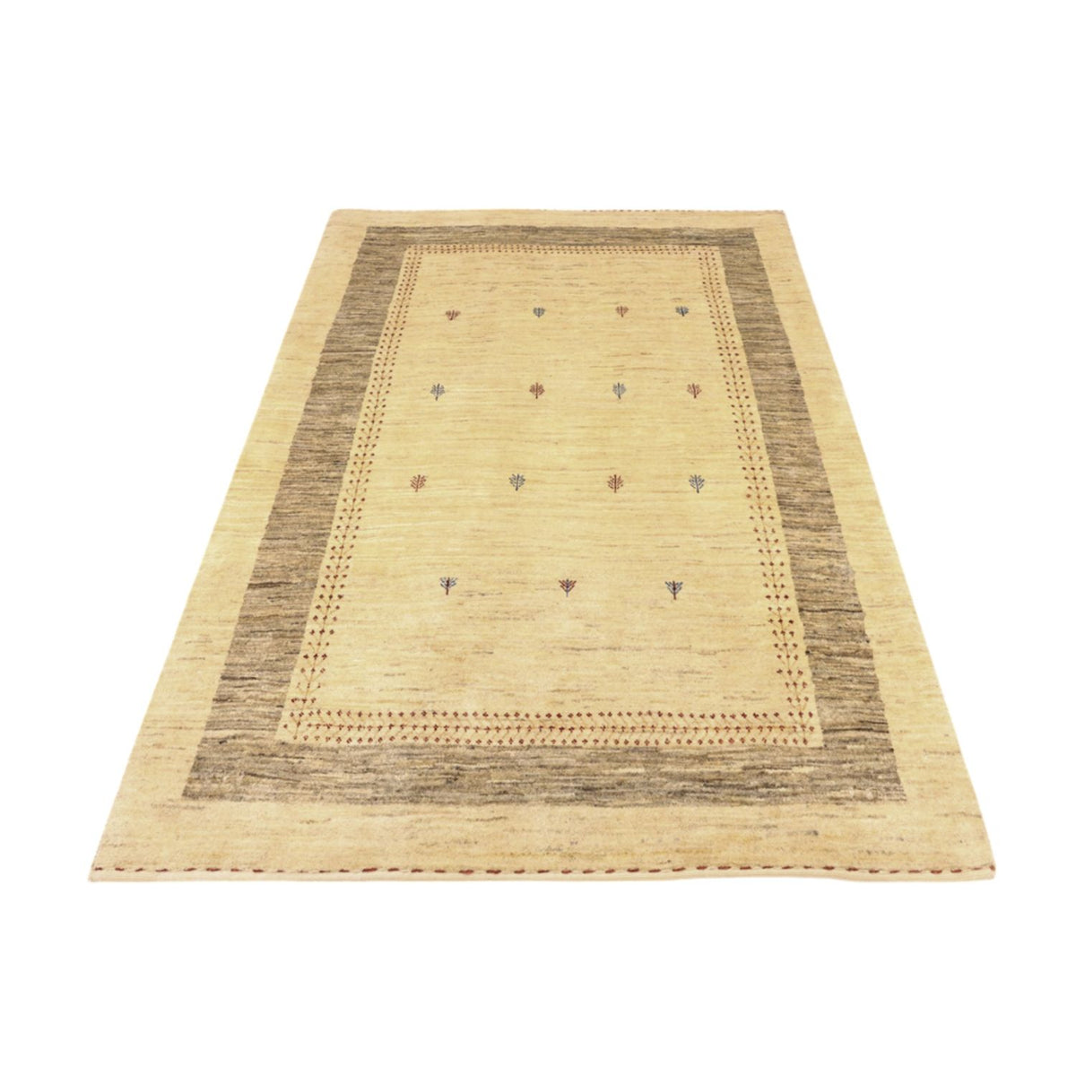 Tapis Gabbeh - Persan Kashkuli - 174 x 119 cm - beige
