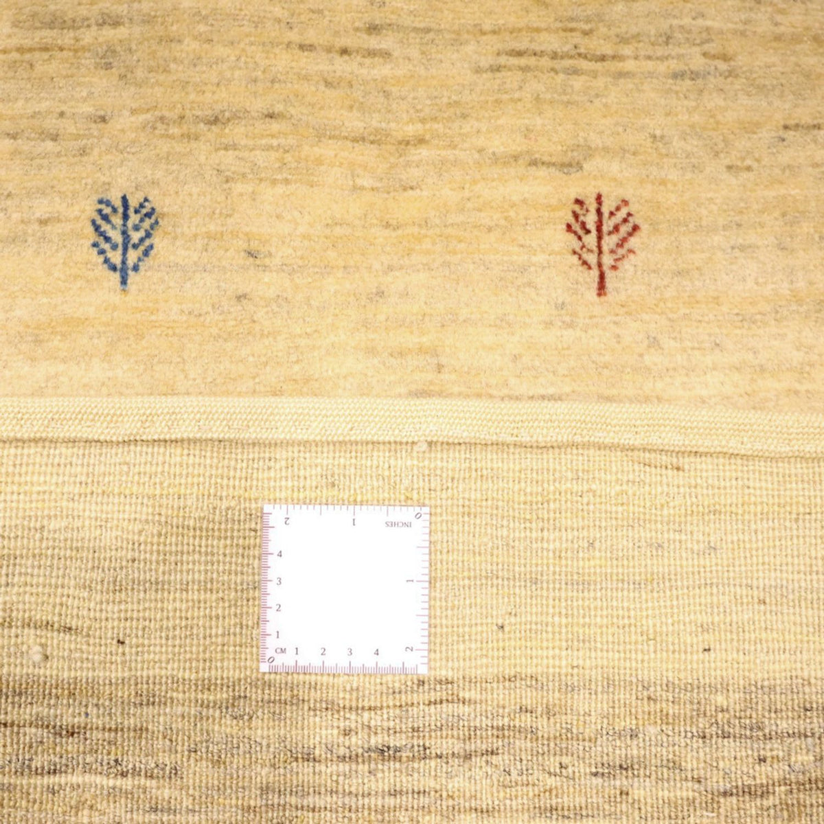 Tapis Gabbeh - Persan Kashkuli - 174 x 119 cm - beige