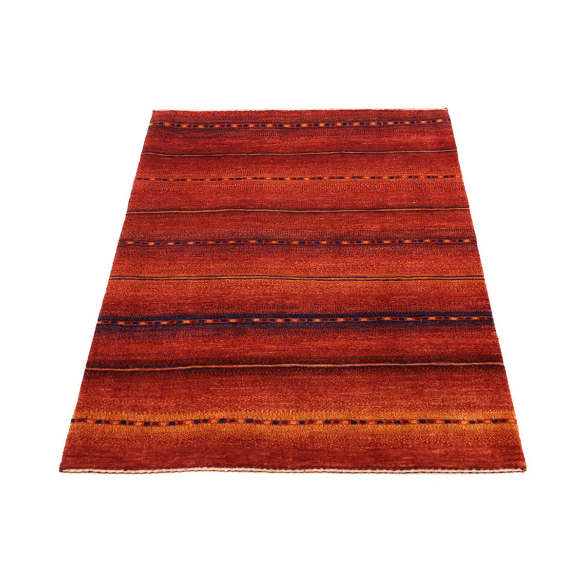 Tapis Gabbeh - Persan Kashkuli carré - 119 x 101 cm - multicolore
