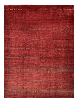 Tapis Gabbeh - Loribaft Persan - 326 x 248 cm - rouge