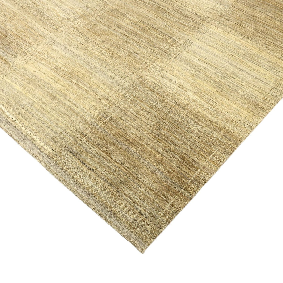 Tapis Gabbeh - Loribaft Persan - 238 x 175 cm - beige foncé