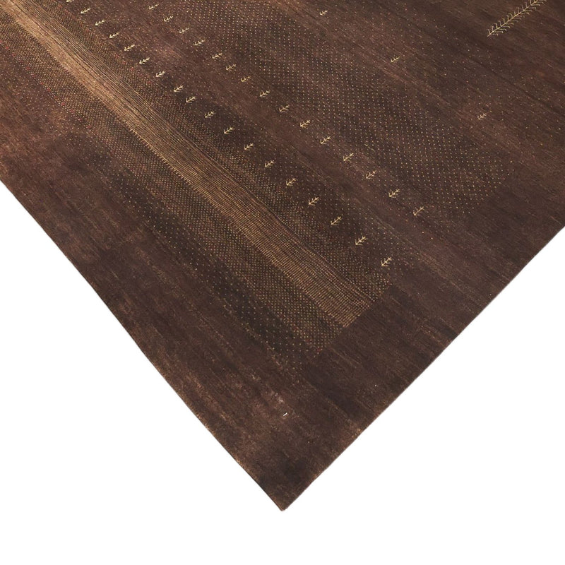 Tapis Gabbeh - Loribaft Indus - 247 x 173 cm - rouge foncé