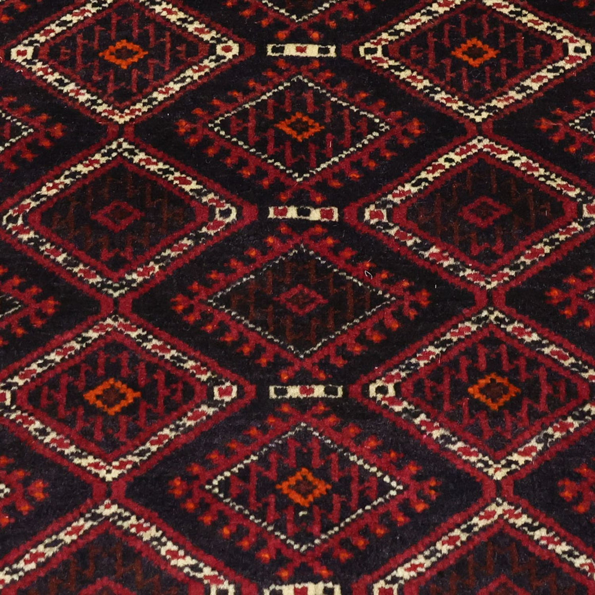 Tapis de couloir Tapis Belutsch - 190 x 103 cm - rouge foncé