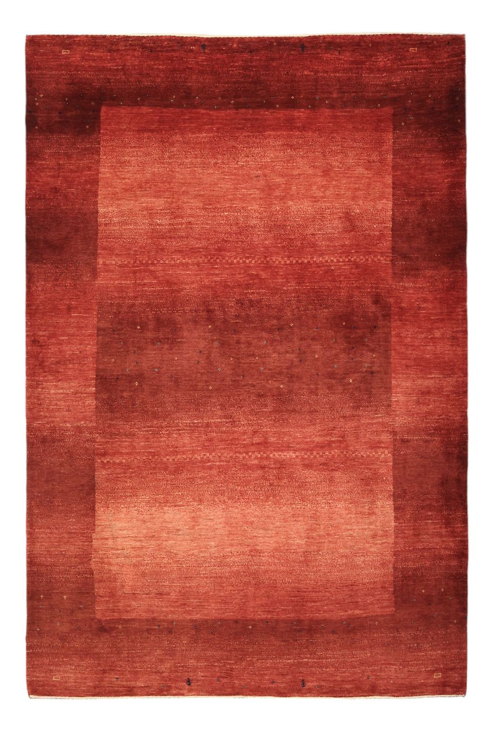 Tapis Gabbeh - Persan Kashkuli - 190 x 128 cm - rouge