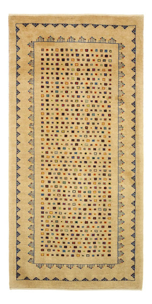 Tapis Gabbeh - Loribaft Persan - 164 x 79 cm - or