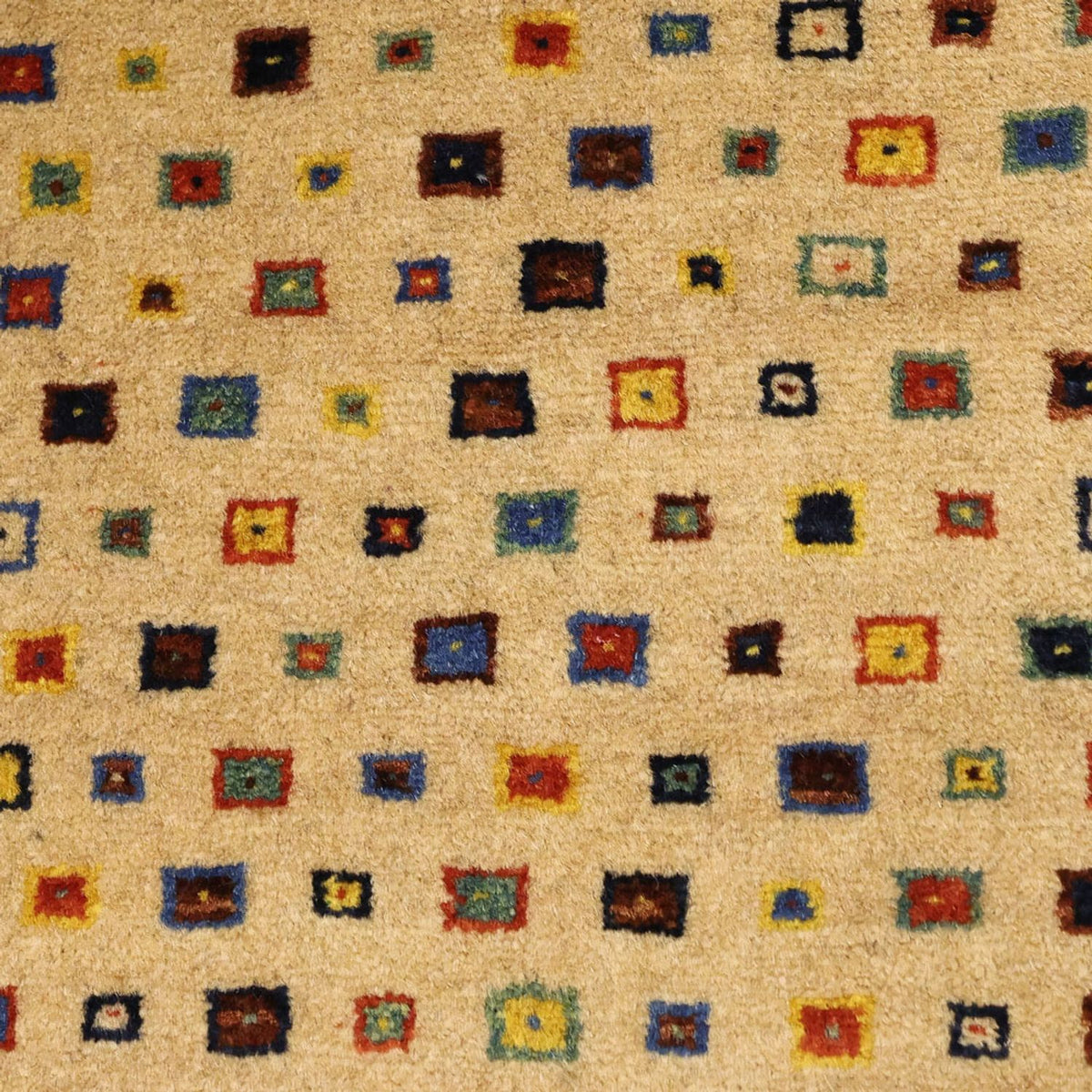 Tapis Gabbeh - Loribaft Persan - 164 x 79 cm - or