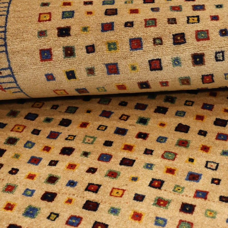 Tapis Gabbeh - Loribaft Persan - 164 x 79 cm - or