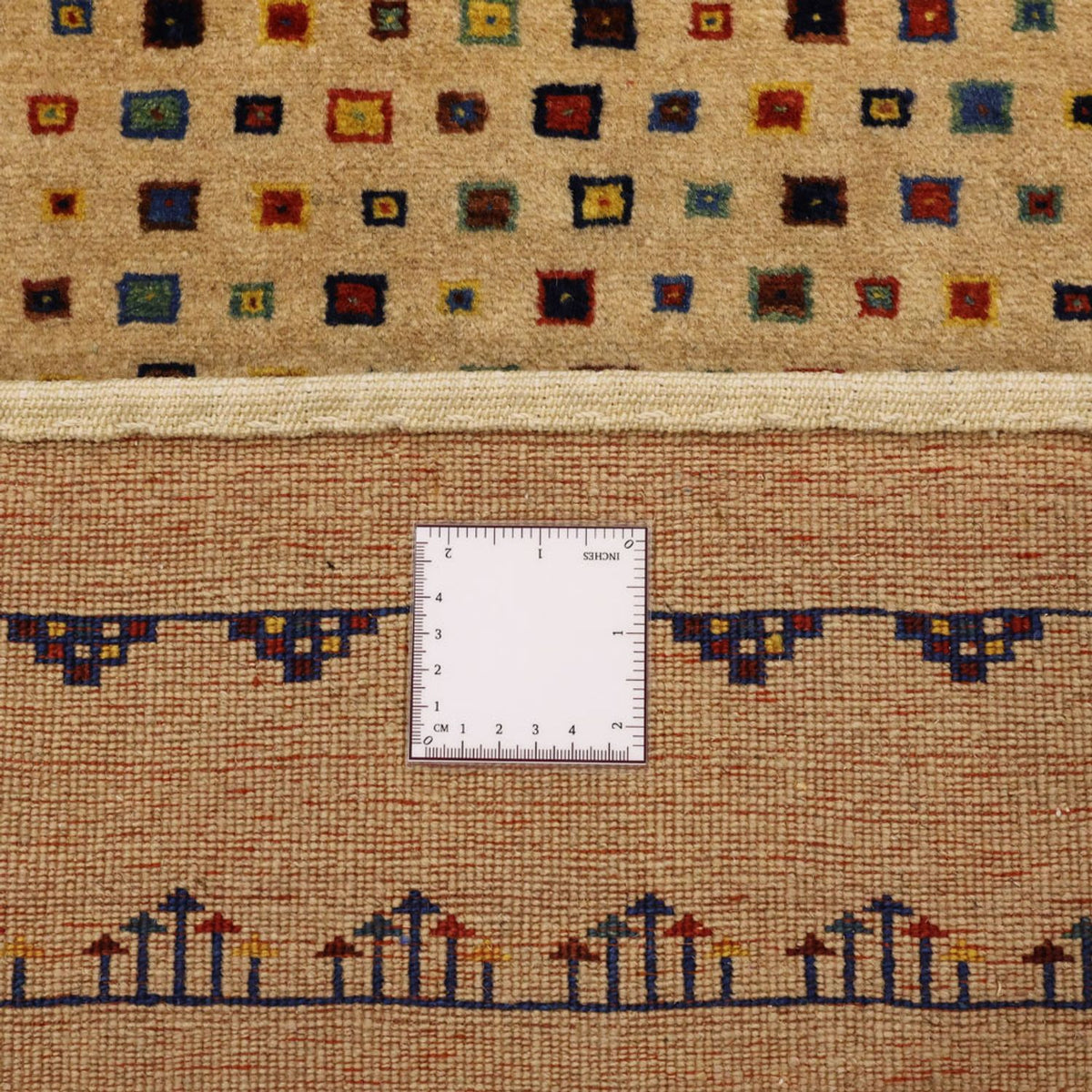 Tapis Gabbeh - Loribaft Persan - 164 x 79 cm - or