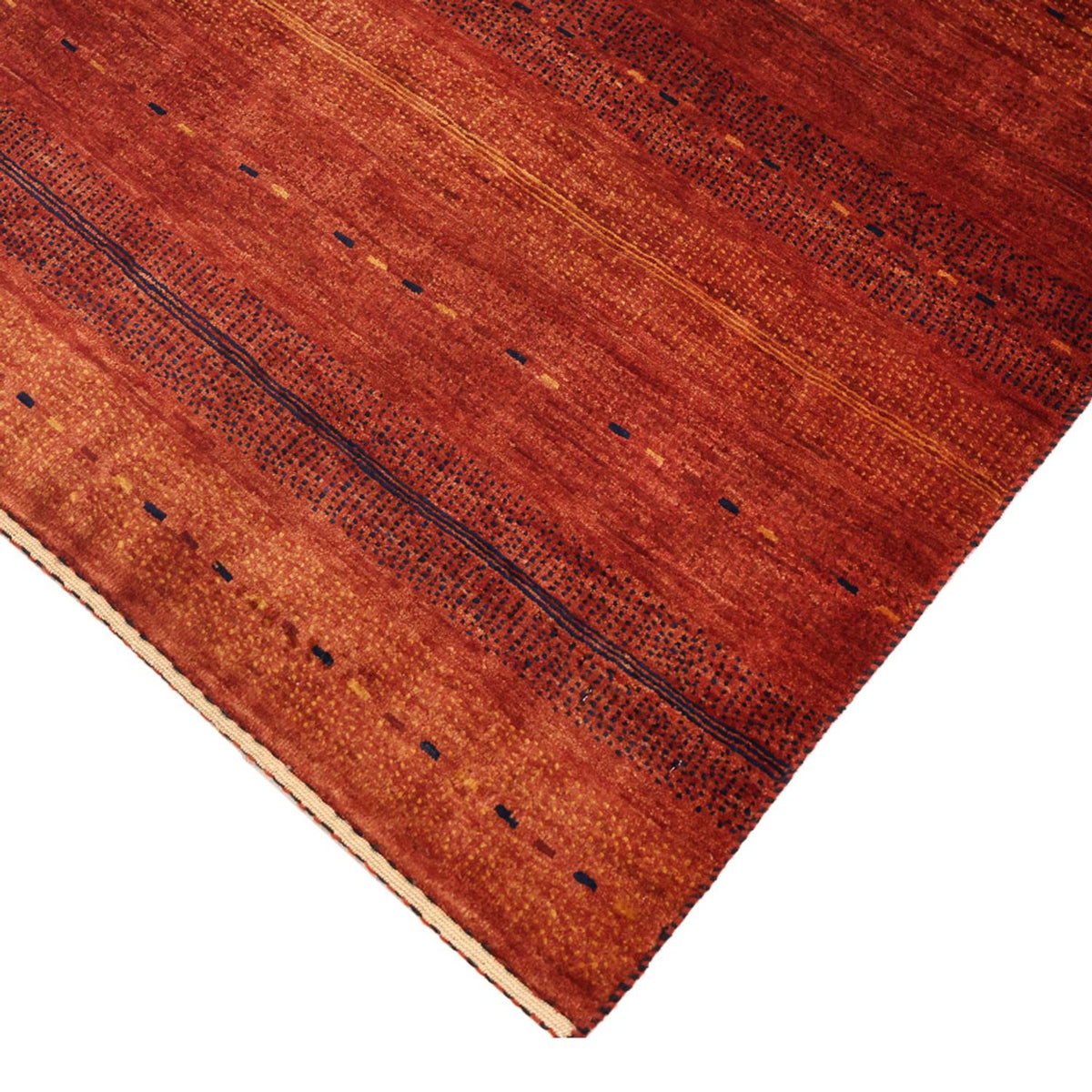 Tapis Gabbeh - Persan Kashkuli - 106 x 96 cm - multicolore