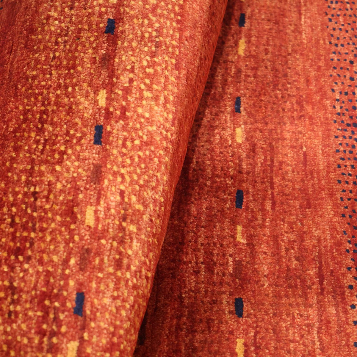 Tapis Gabbeh - Persan Kashkuli - 106 x 96 cm - multicolore