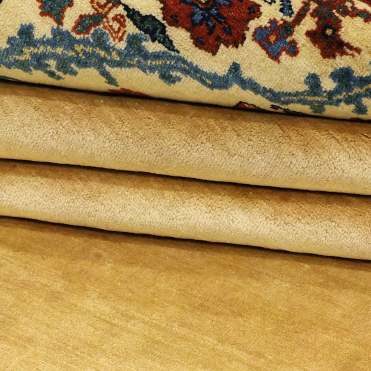 Tapis Gabbeh - Loribaft Persan - 294 x 199 cm - beige