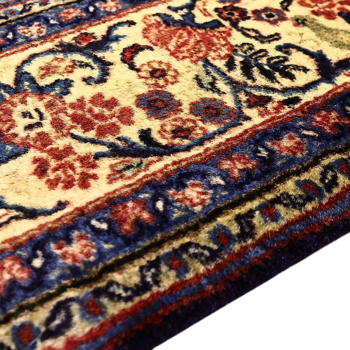 Tapis persan - Tabriz - 197 x 136 cm - multicolore