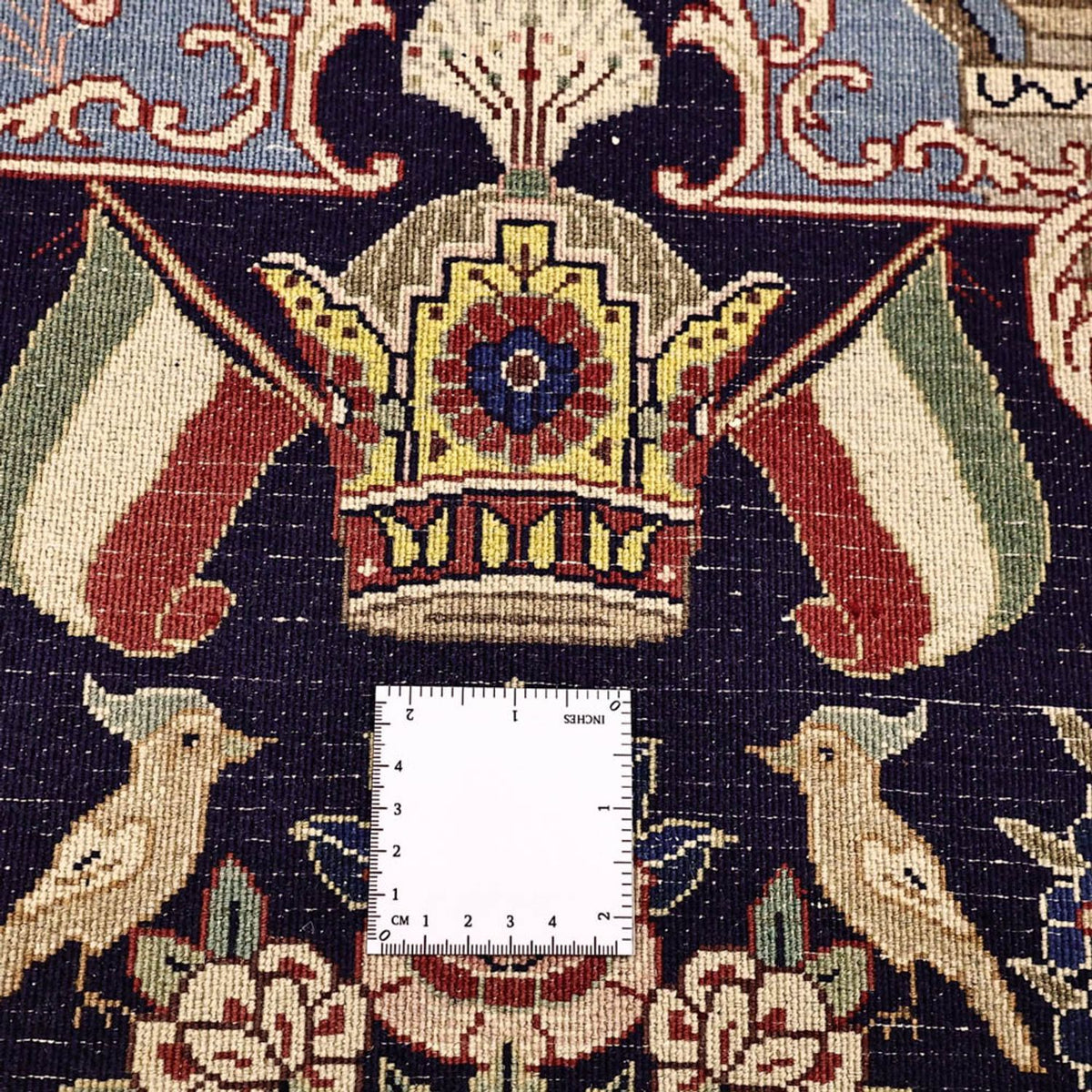 Tapis persan - Tabriz - 197 x 136 cm - multicolore