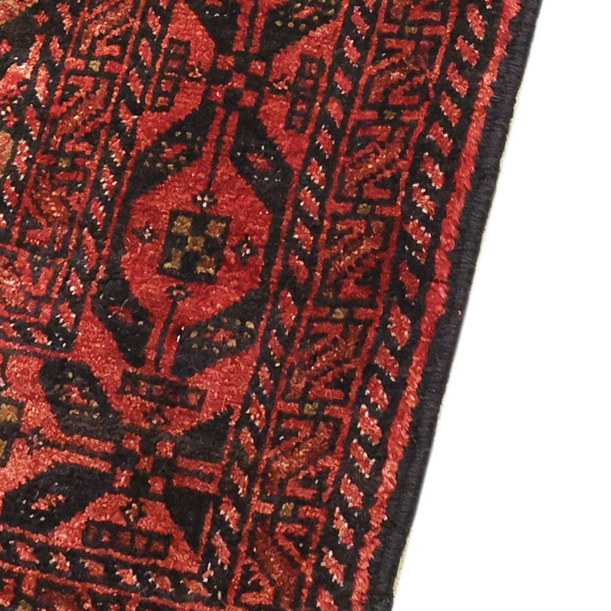 Tapis de couloir Tapis Belutsch - 205 x 105 cm - rouge foncé