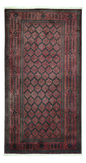 Tapis de couloir Tapis Belutsch - 207 x 111 cm - bleu foncé