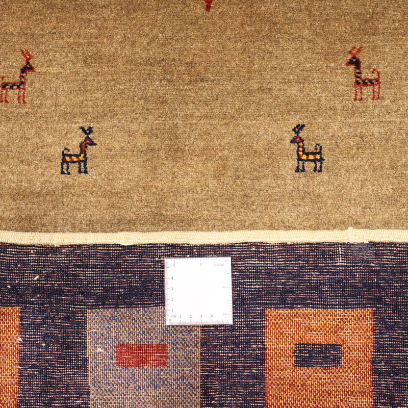 Tapis Gabbeh - Loribaft Persan - 156 x 105 cm - multicolore