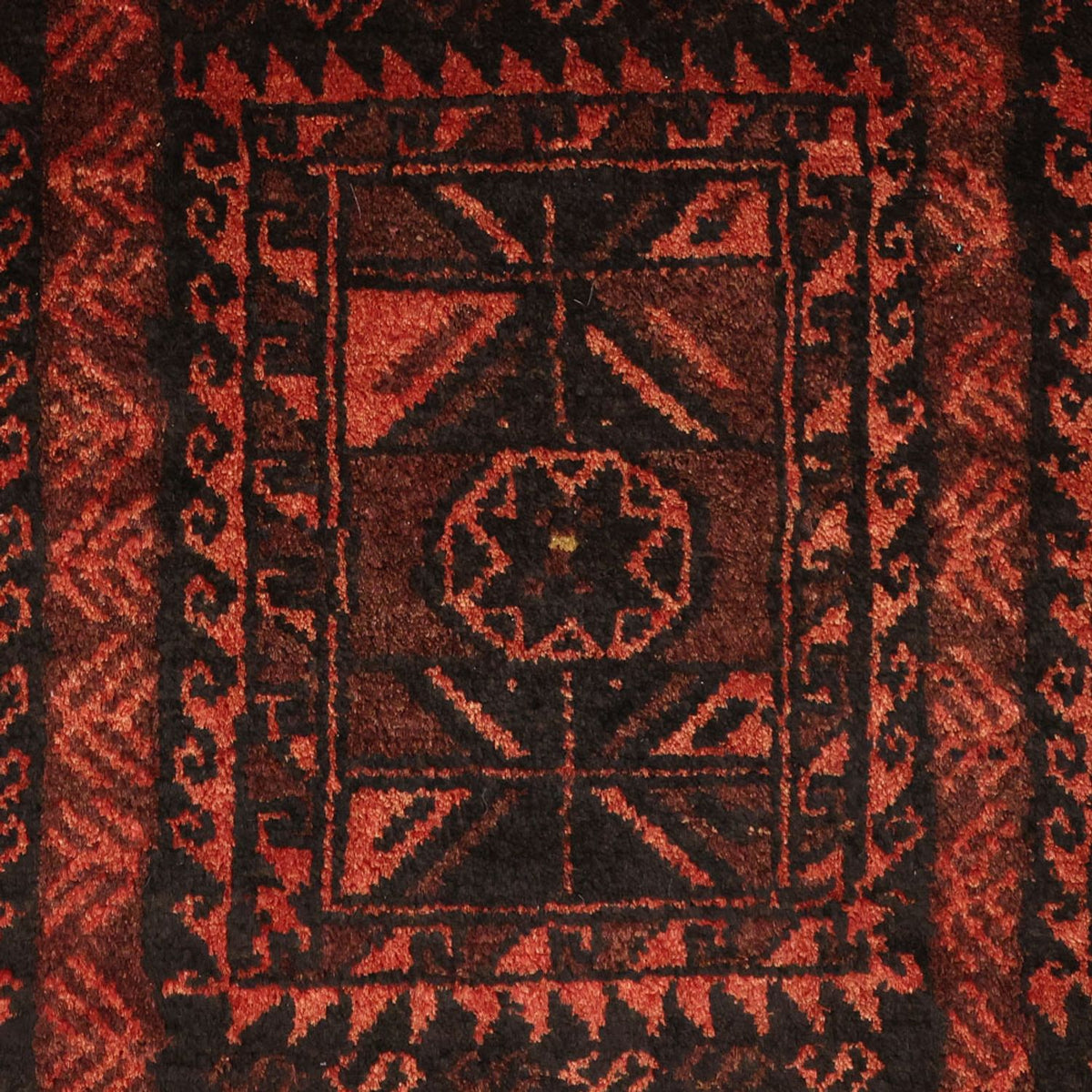 Tapis Belutsch - 205 x 117 cm - rouge foncé