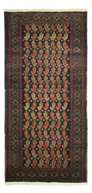 Tapis de couloir Tapis Belutsch - 212 x 102 cm - beige foncé